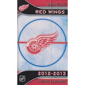   Detroit Red Wings 2012 13 Year Planner and Calendar