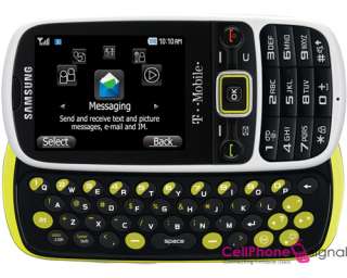 Samsung SGH T479   Citrus Gravity 3 (T Mobile) Cell Ph. 610214622105 