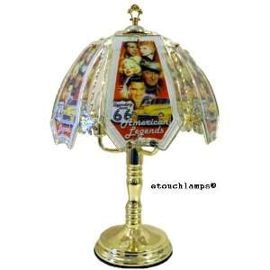 American Legends Touch Lamp with Polished Brass Base