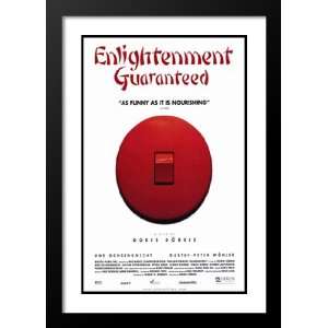  Enlightenment Guaranteed 32x45 Framed and Double Matted Movie 