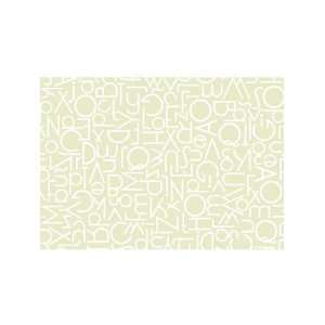  Wallpaper 4Walls Alphabets Alphabetical Green KP1393PM2 