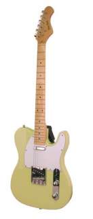 GREAT NEW MAIN STREET MODEL MTLVC VINTAGE CREAM TELE STYLE ELECTRIC 