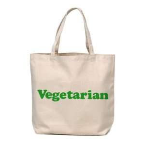  Vegetarian Canvas Tote Bag 
