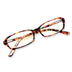  Multi Color Tortoise 2.25 Magnification Reading Glasses Jewelry