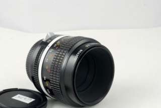 Nikon 55mm f/3.5 f3.5 micro macro non AI lens   Very Nice, great for 