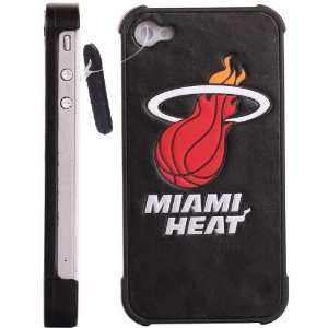  Miami Heat Leather Case for iPhone 4 / iPhone 4S 