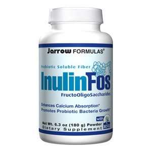  Jarrow Formulas Inulin FOS, Size 6.3 oz (180 g) Powder 