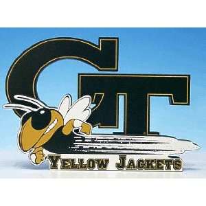  Georgia Tech Yellow Jackets Mascot Plaque Sports 