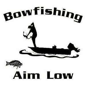  Western Recreation Ind Bowfishing Decal White 5.5X6 