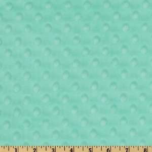  60 Wide Minky Cuddle Dimple Dot Opal Fabric By The Yard 