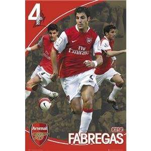  Arsenal Fabregas Poster 07/08