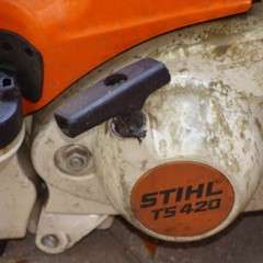 STIHL TS420 Concrete Cut Off Saw 14 TS 420 ~ Great Power  