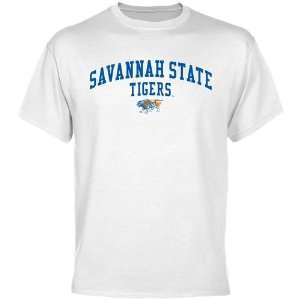    Savannah State Tigers Team Arch T Shirt   White