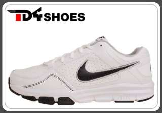 Nike Air Flex Trainer II Lea White Black Silver Mens Training Shoes 