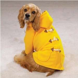 Casual Canine Duffle Coat with Togle Ties 