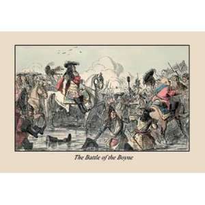   The Battle of the Boyne 28x42 Giclee on Canvas