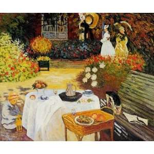 Monet Paintings The Luncheon