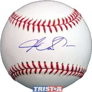  J.R. Towles Autographed Baseball