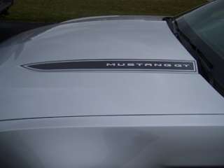 2011 Ford Mustang Hood Spears Stripes Cowl Decals   OB  