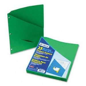  Pendaflex 32925   Essentials Slash Pocket Project Folders 