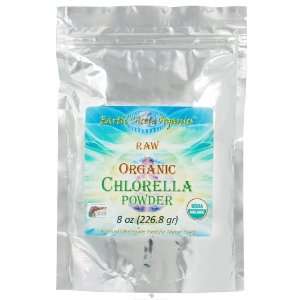  Earth Circle Organics   Chlorella Organic Powder   8 oz 