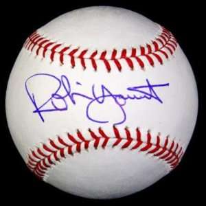 Robin Yount Signed Baseball   Oml Psa dna   Autographed Baseballs