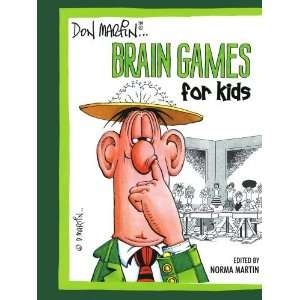  Brain Games For Kids [Paperback] Don Martin Books