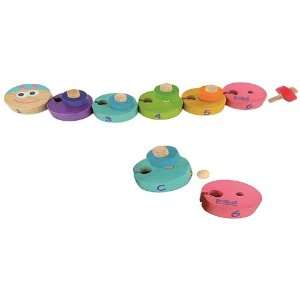  Boikido Eco Friendly Wooden Count And Bolt   Caterpillar 