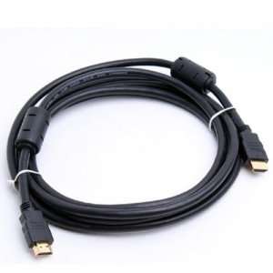  10ft Gold Plated HDMI Male to HDMI Male Cable Electronics