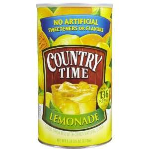 Country Time Lemonade Drink Mix, 82.5 oz, Makes 34 qt  