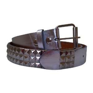  Silver with Chrome Studded Belt Jewelry