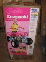 Power Wheels Barbie Kawasaki KFX with Monster Traction  