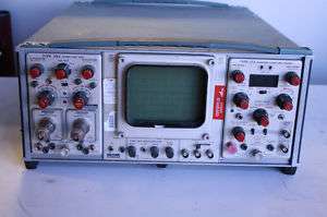 Tektronix Type 568 Oscilloscope w/ 3S2 & 3T2 Plug ins  