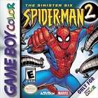 Spider Man 2 The Sinister Six (Nintendo Game Boy Color, 2001)