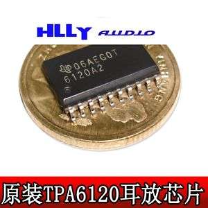 TPA6120A2 High Fidelity Stereo Headphone Amplifier IC  
