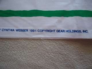   This fabric dates from the early 1990s (1991) and is discontinued