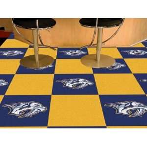  Nashville Predators 20Pk Area/Gym Carpet/Rug Floor Tiles 