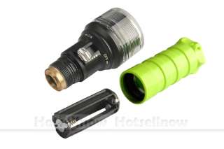   R4 LED 250Lumens 200meters Diving Flashlight Green Torch US  