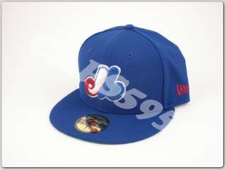 Montreal Expos Hats New Era Fitted Caps MLB Cooperstown 59FIFTY 