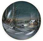 Terry Redlin EVENING WITH FRIENDS Collector Plate from the Seasons II 