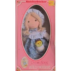   HOLLY HOBBIE 9 Rag Doll w PET (1980 KNICKERBOCKER) Toys & Games