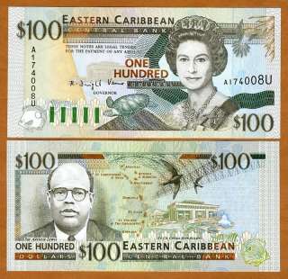 Eastern East Caribbean $100 (1994) Anguilla, P 35u UNC  