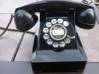 Rare 1939 Metal Western Electric 302 Dial Desk Phone With an F1 