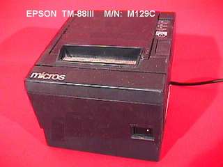 EPSON POS Thermal Receipt Printer TM 88III Model M129  