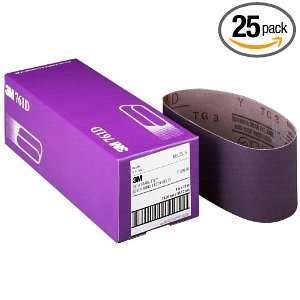   18 P120 Grit Purple Cloth Sanding Belts (761D)   5 Belts per Package