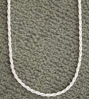  offer valid only in usa sterling silver rope diamond cut 