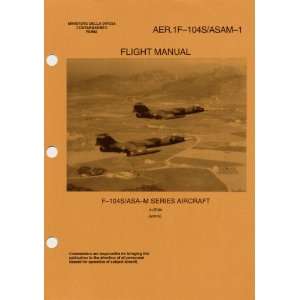  Aeritalia / Lockheed F 104 S ASAM Aircraft Flight Manual 