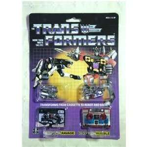  Transformers G1 Ko Reissue Ravage & Rumble Toys & Games