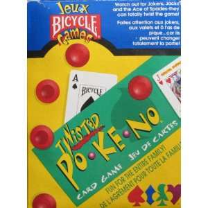  Bicycle Games Twisted Po Ke No Card Game Toys & Games