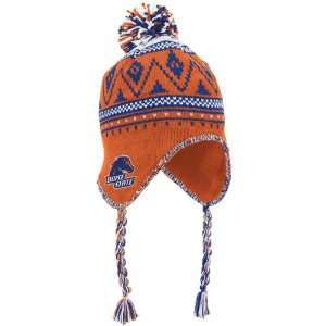 Boise State Broncos adidas Winter Fun Tassel Pom Knit Hat  